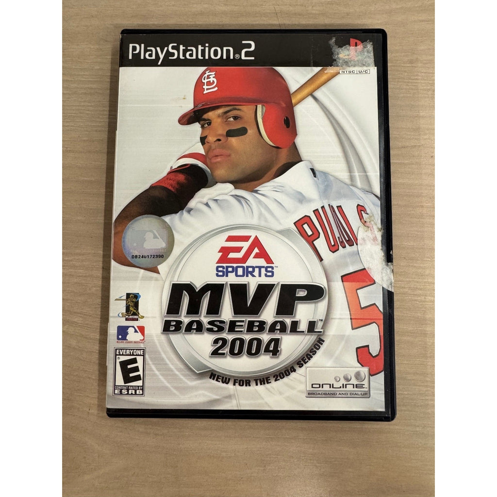 MVP Baseball 2004 PlayStation 2 PS2 Video Game EA Sports Baseball