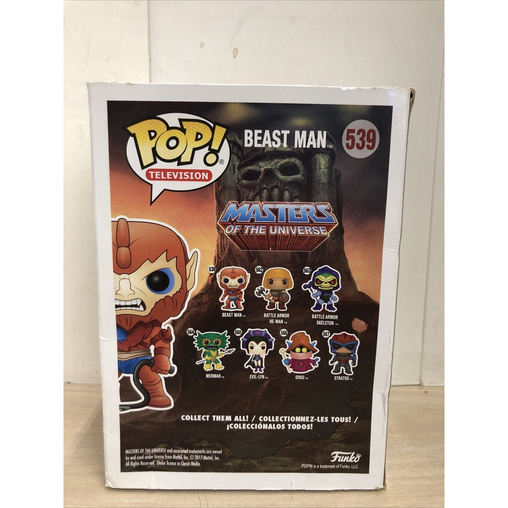 Pop! Beast Man #539 (Box Damage)