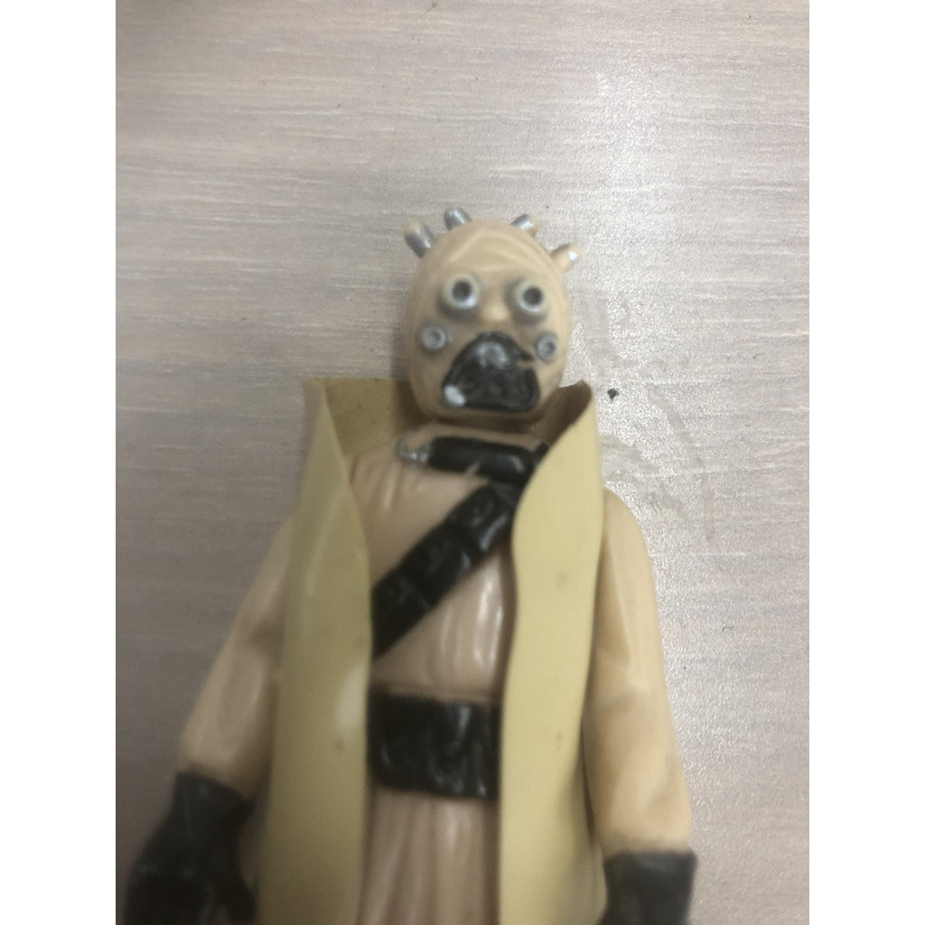 Star Wars Vintage Kenner 1977 Sand People with (HOLLOW CHEEKS) Rare W/ Cape