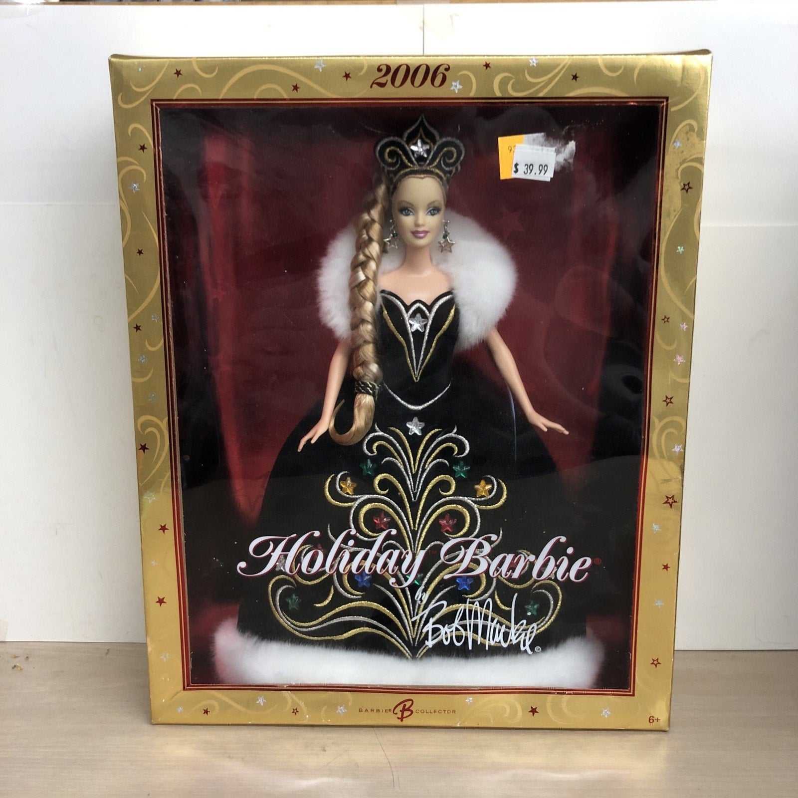Mattel Holiday Barbie Doll By Bob Mackie - 2006 Collector's Holiday Edition