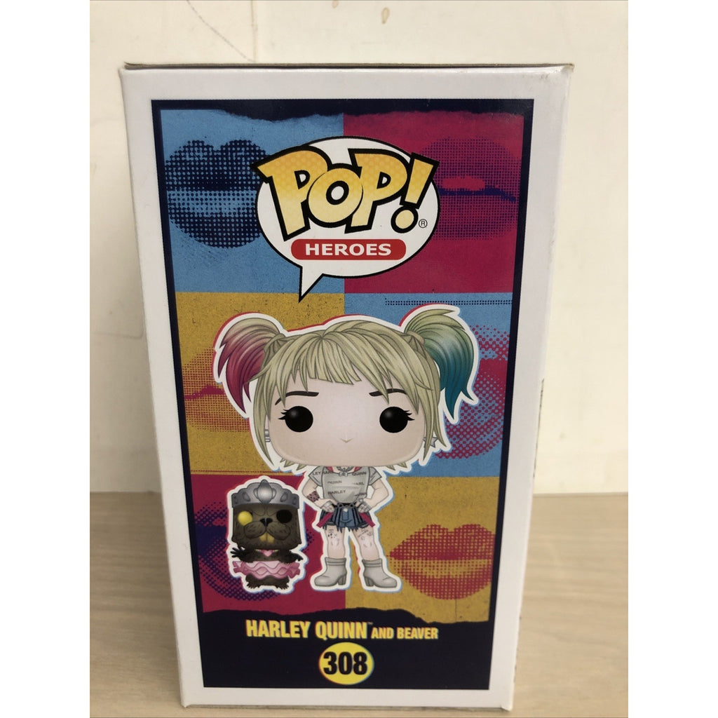 Funko Pop! Vinyl: DC Universe - Harley Quinn and Beaver #308