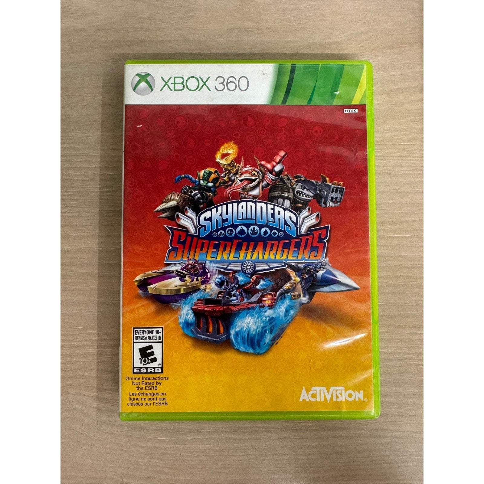 Skylanders SuperChargers Xbox 360 Video Game Activision NTSC Multiplayer