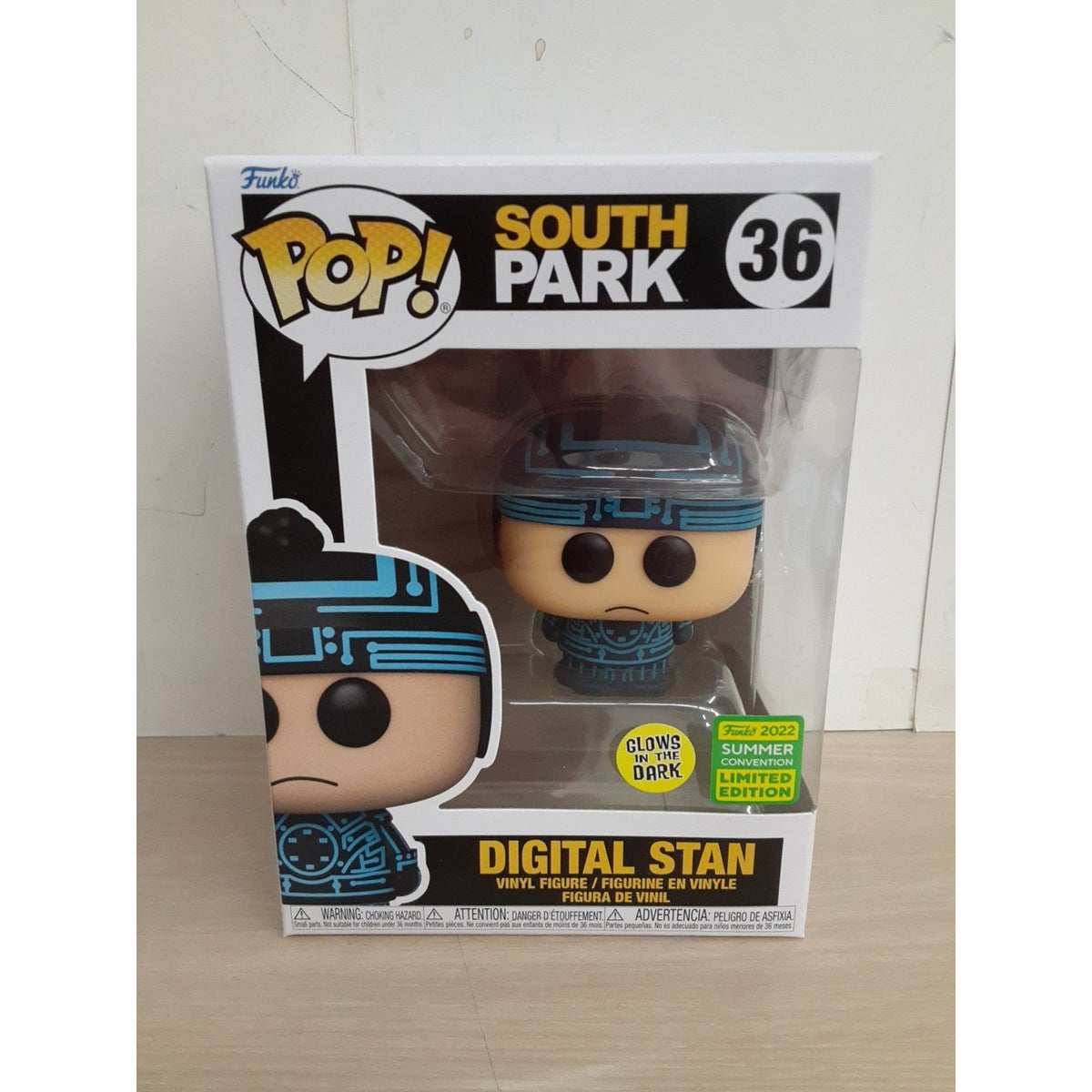 Funko Pop! Vinyl: South Park - Digital Stan (Glows in the Dark) - San Diego...
