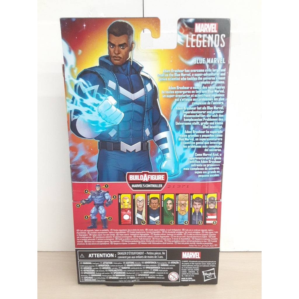 Marvel Legends Blue Marvel The Controller BAF