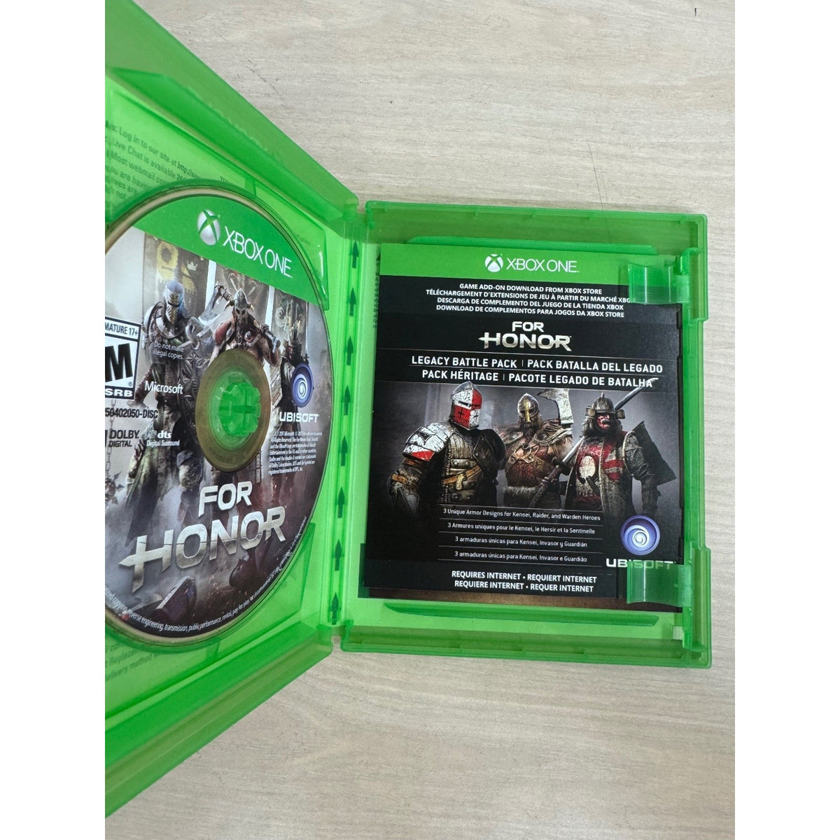For Honor Legacy Battle Pack Xbox One Video Game Multiplayer Ubisoft