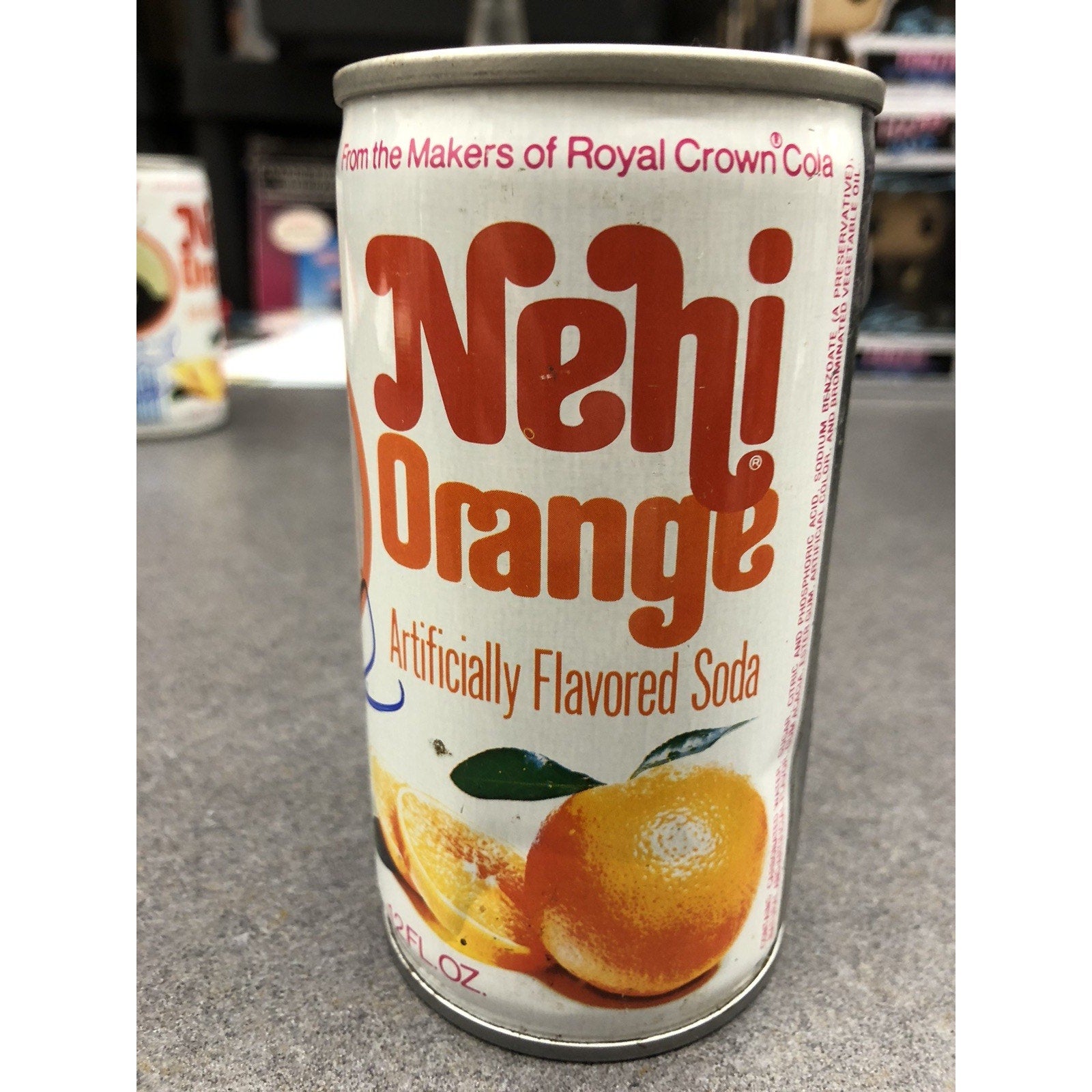 Henry Winkler Signed 1970's Nehi Happy Days Fonzie Orange Soda can, #29 PSA Auto