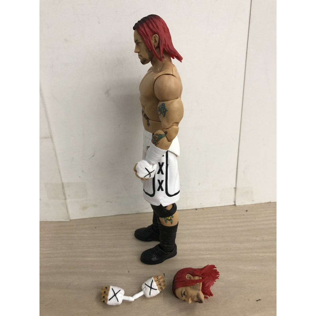 WWE CM Punk Defining Moments Elite Series Figure 100% Complete Debut Match