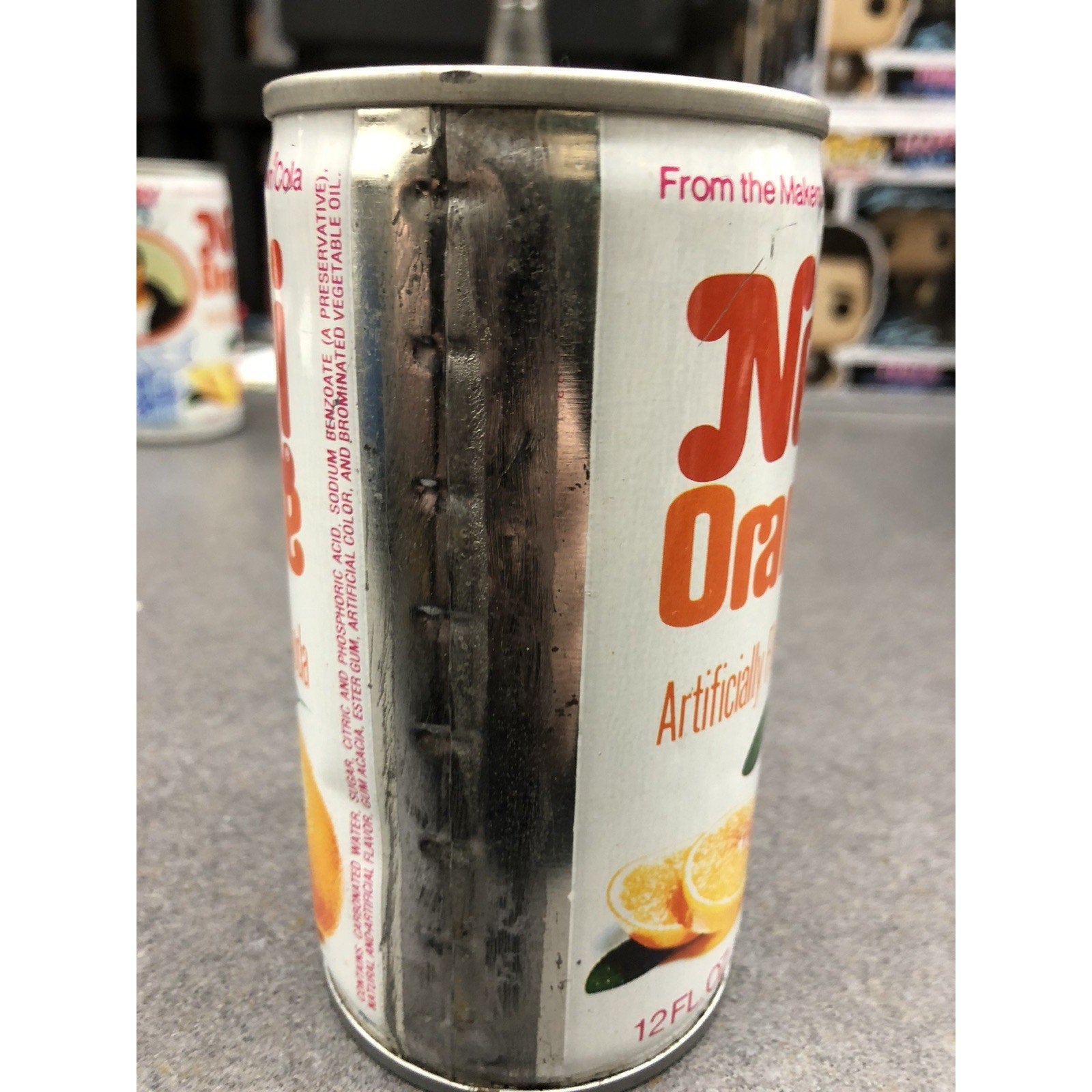 Henry Winkler Signed 1970's Nehi Happy Days Fonzie Orange Soda can, #29 PSA Auto