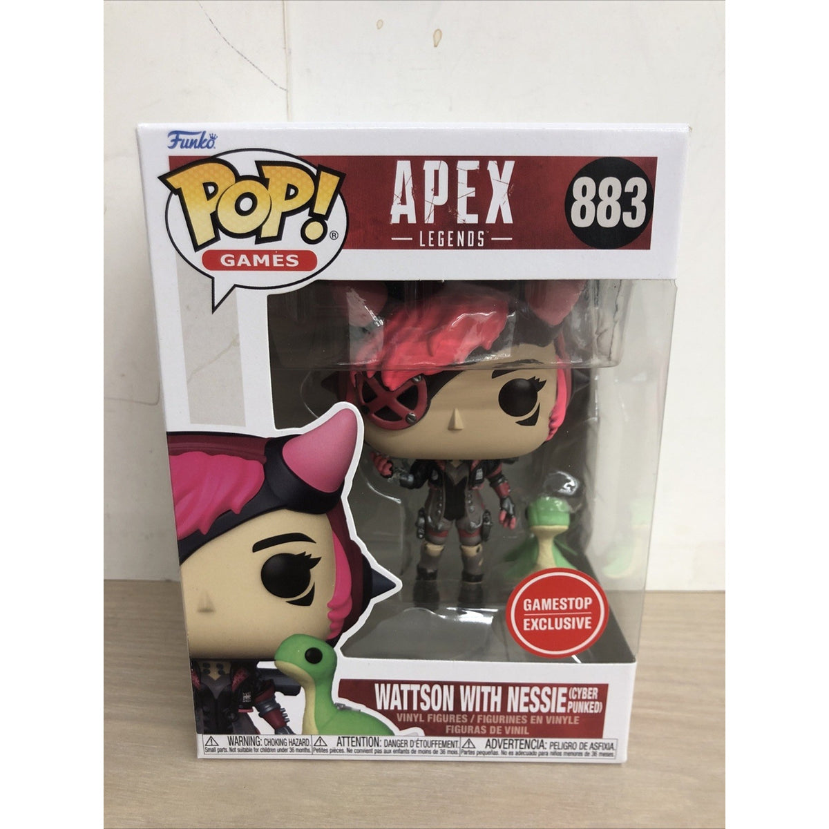 Funko Pop! Vinyl: Apex Legends - Wattson With Nessie (Cyber Punked) (GameStop) -