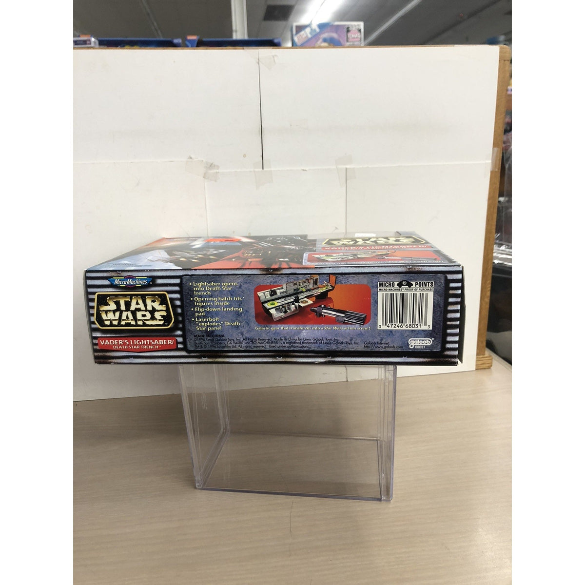 STAR WARS MICRO MACHINES VADERS LIGHTSABER/DEATH STAR TRENCH Sealed
