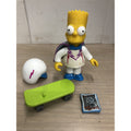 The SIMPSONS world of springfield DAREDEVIL BART Playmates LOOSE COMPLETE