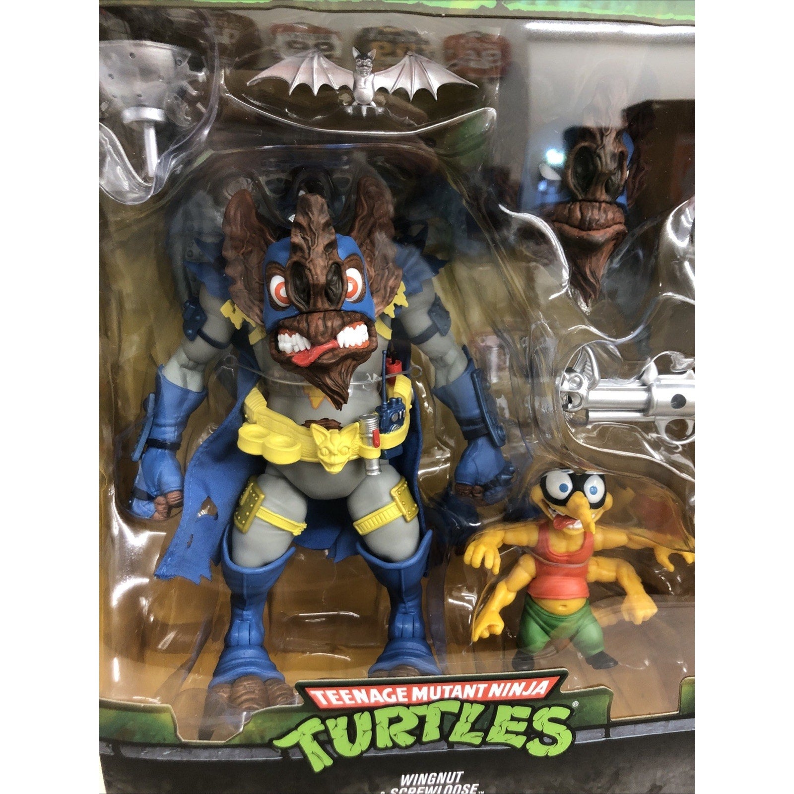 TMNT Wingnut & Screwloose Figure 2023 Super7 Ultimates Factory Sealed