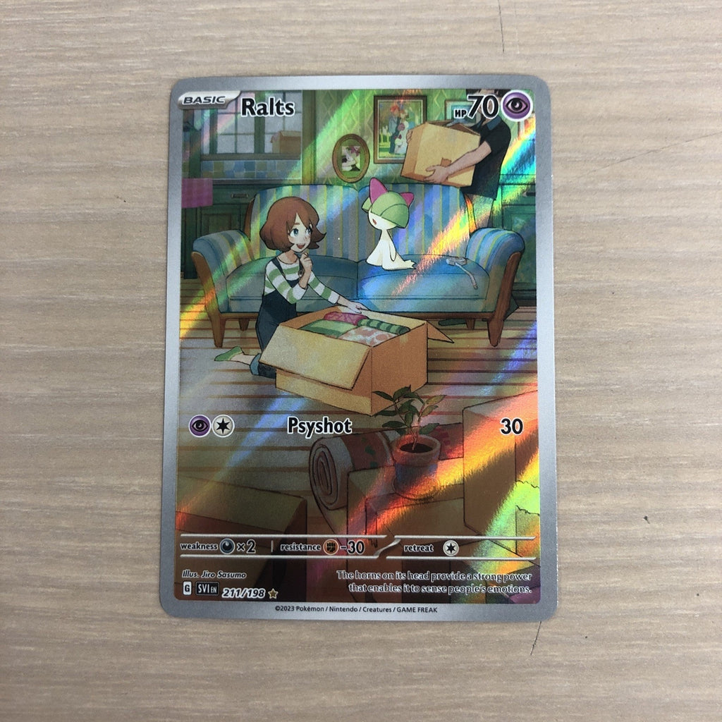 Ralts 211/198 SV01: Scarlet & Violet Base Set Holo