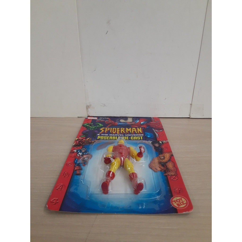 Spiderman Poseable Ironman Diecast