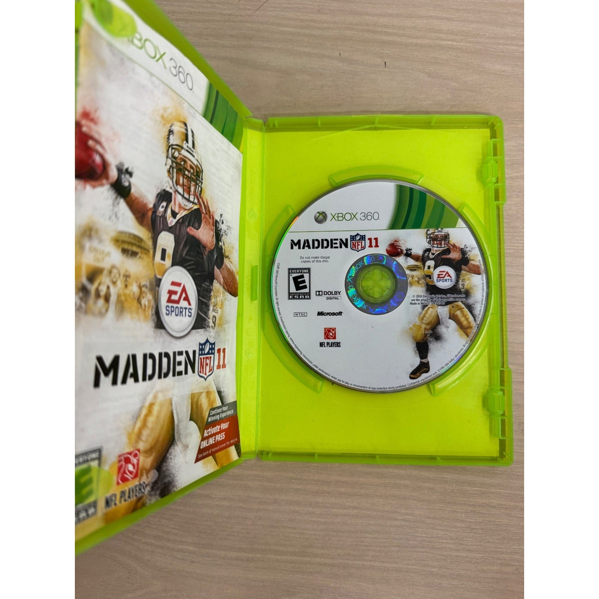 Madden NFL 11 Xbox 360 Video Game Football Sports Multiplayer NTSC