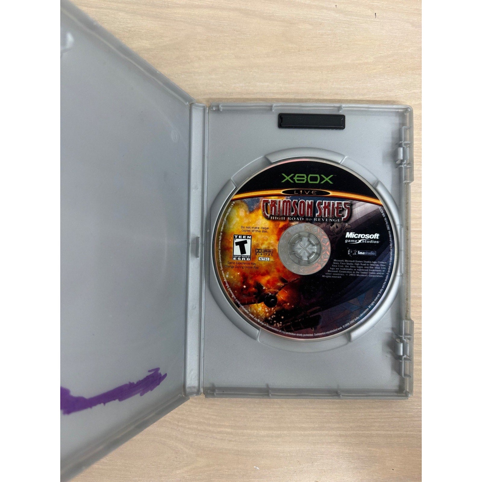 Crimson Skies: High Road to Revenge Platinum Hits Xbox Video Game Action