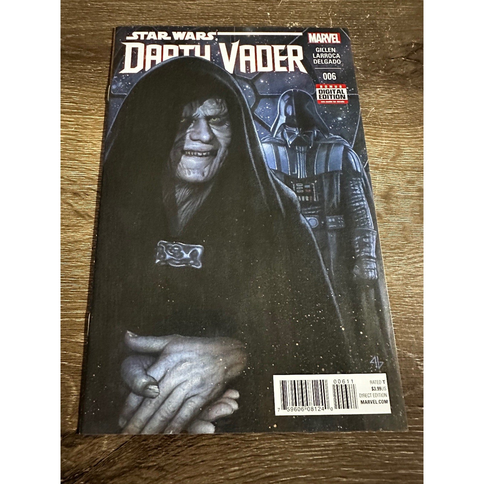 Star Wars Darth Vader #6 Marvel Gillen Larroca 2015