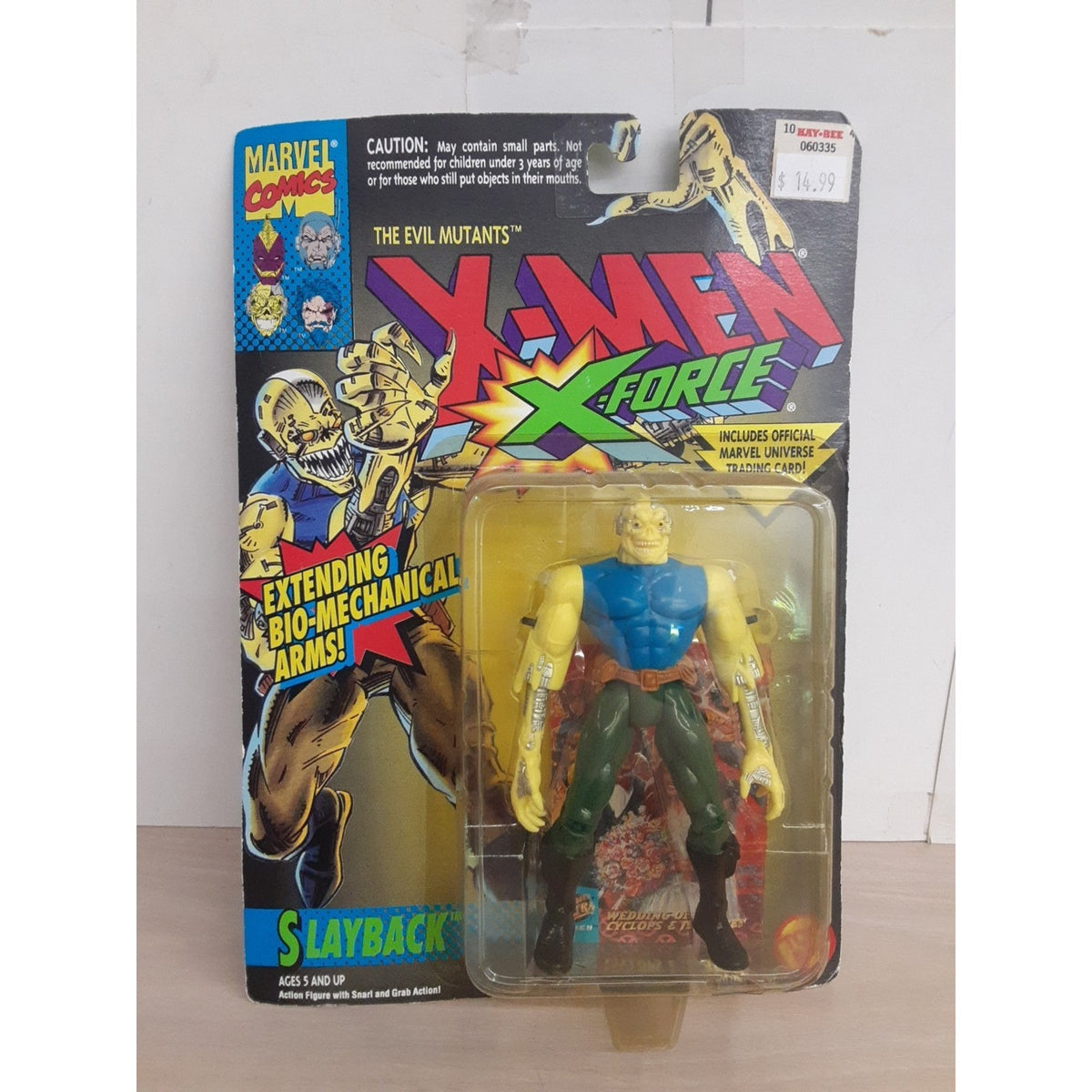 1994 ToyBiz Marvel X-Men X-Force Evil Mutants Slayback Action Figure