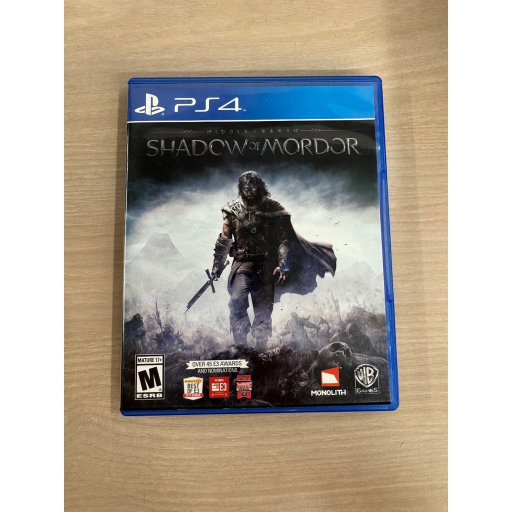 Middle-Earth: Shadow of Mordor PS4 Video Game Action RPG Open World