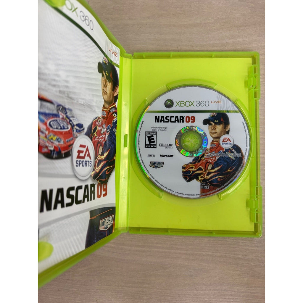 NASCAR 09 Xbox 360 Video Game Racing Multiplayer EA Sports