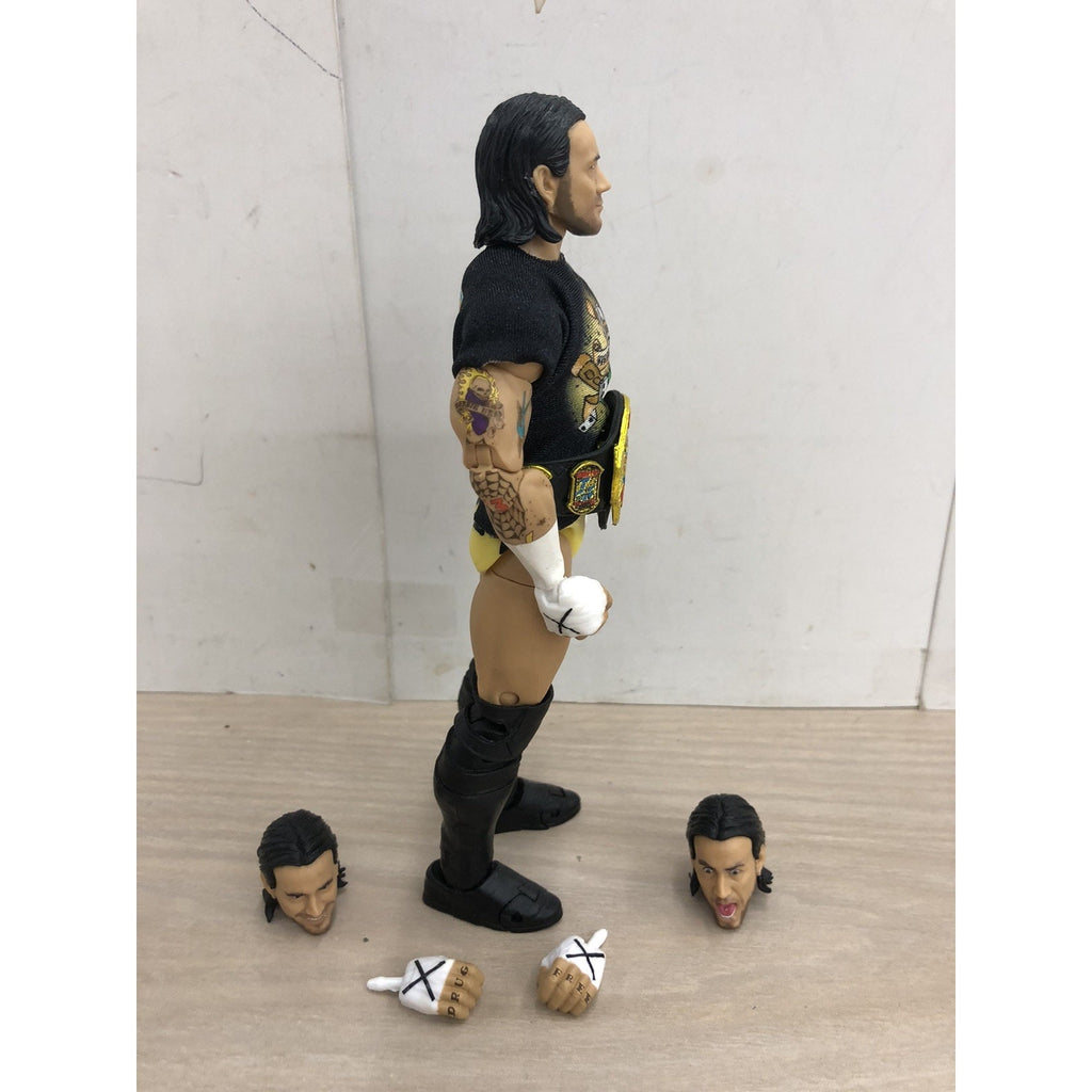 WWE Ultimate Edition Elite Creations Exclusive ECW Debut CM Punk Figure LOOSE