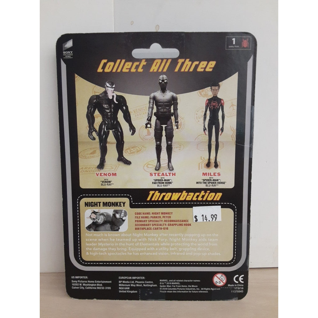 2019 Sony Marvel Spider-Man Far From Home Stealth Figure