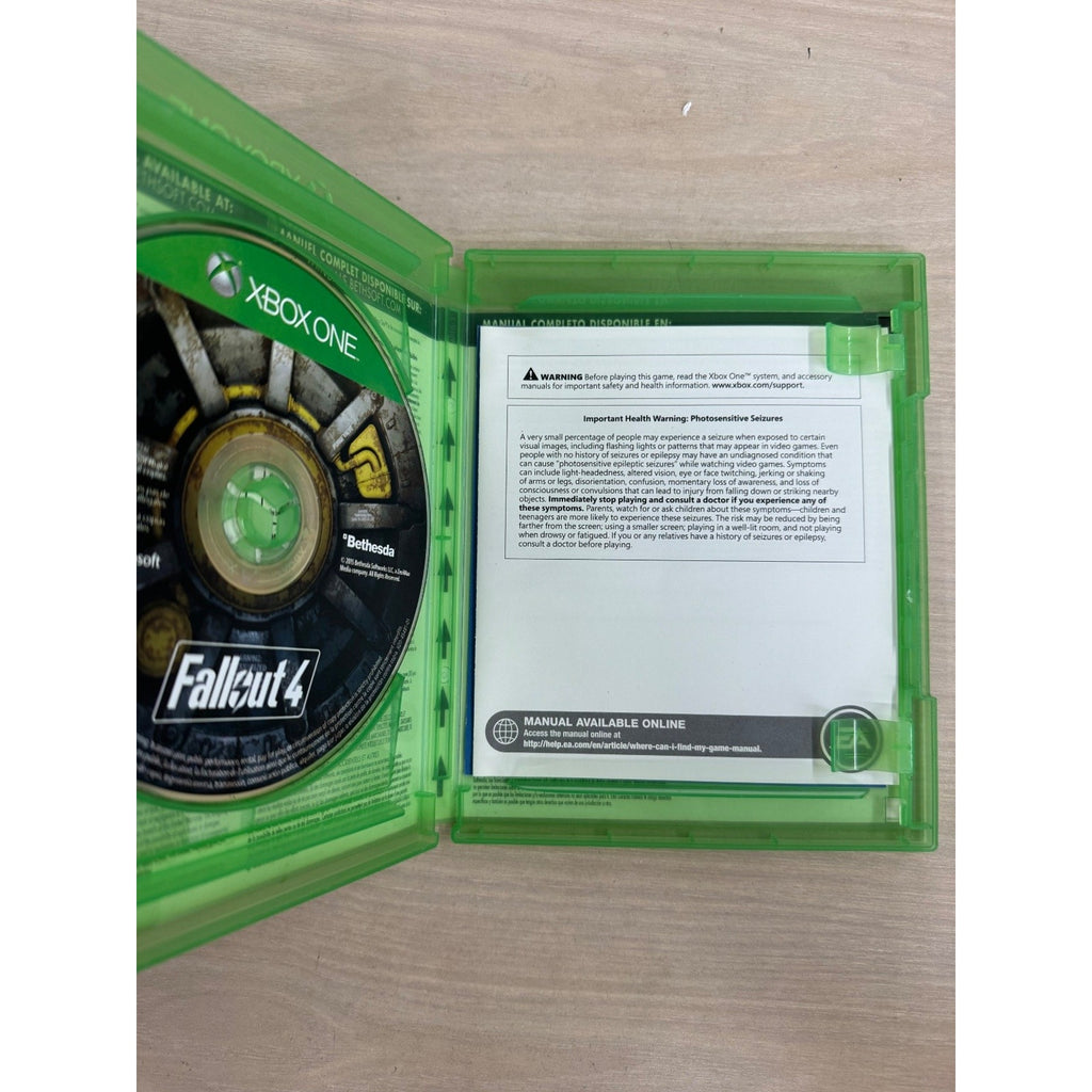 Fallout 4 Xbox One Video Game Bethesda Post-Apocalyptic RPG Single Player