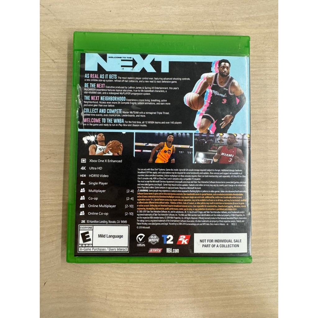 NBA 2K20 Legend Edition Xbox One Video Game Basketball Multiplayer 4K HDR