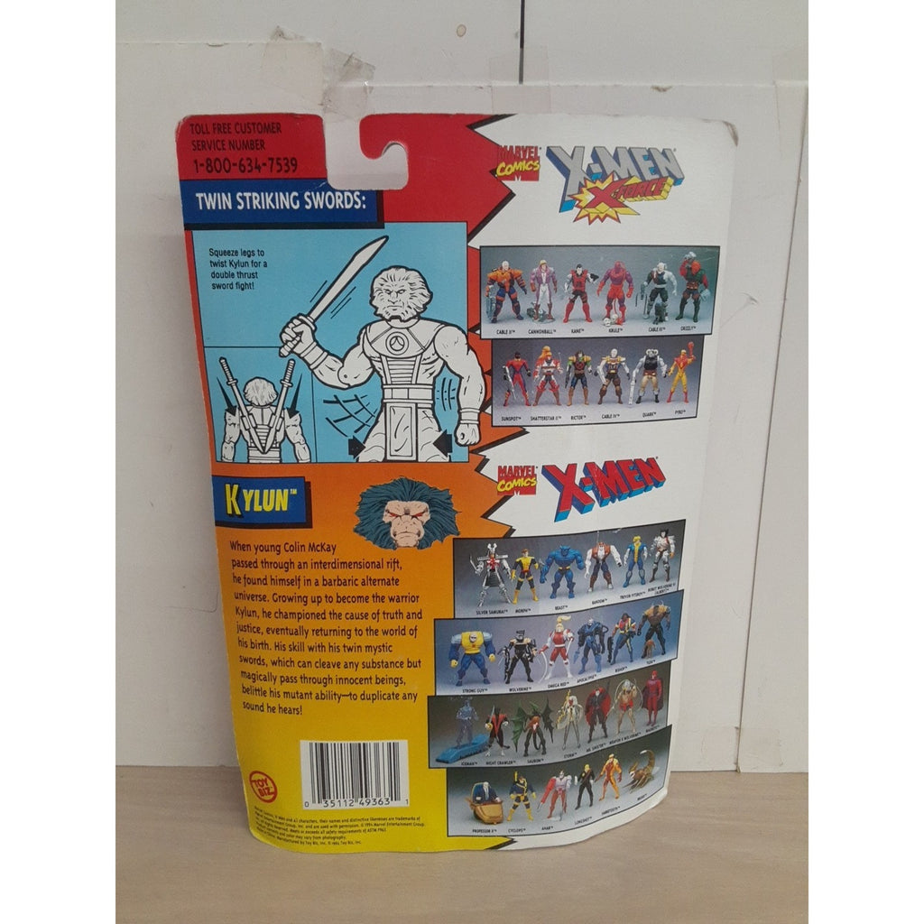Marvel Comics X-Men X-Force 5” Kylun Action Figure Retro ToyBiz 1994