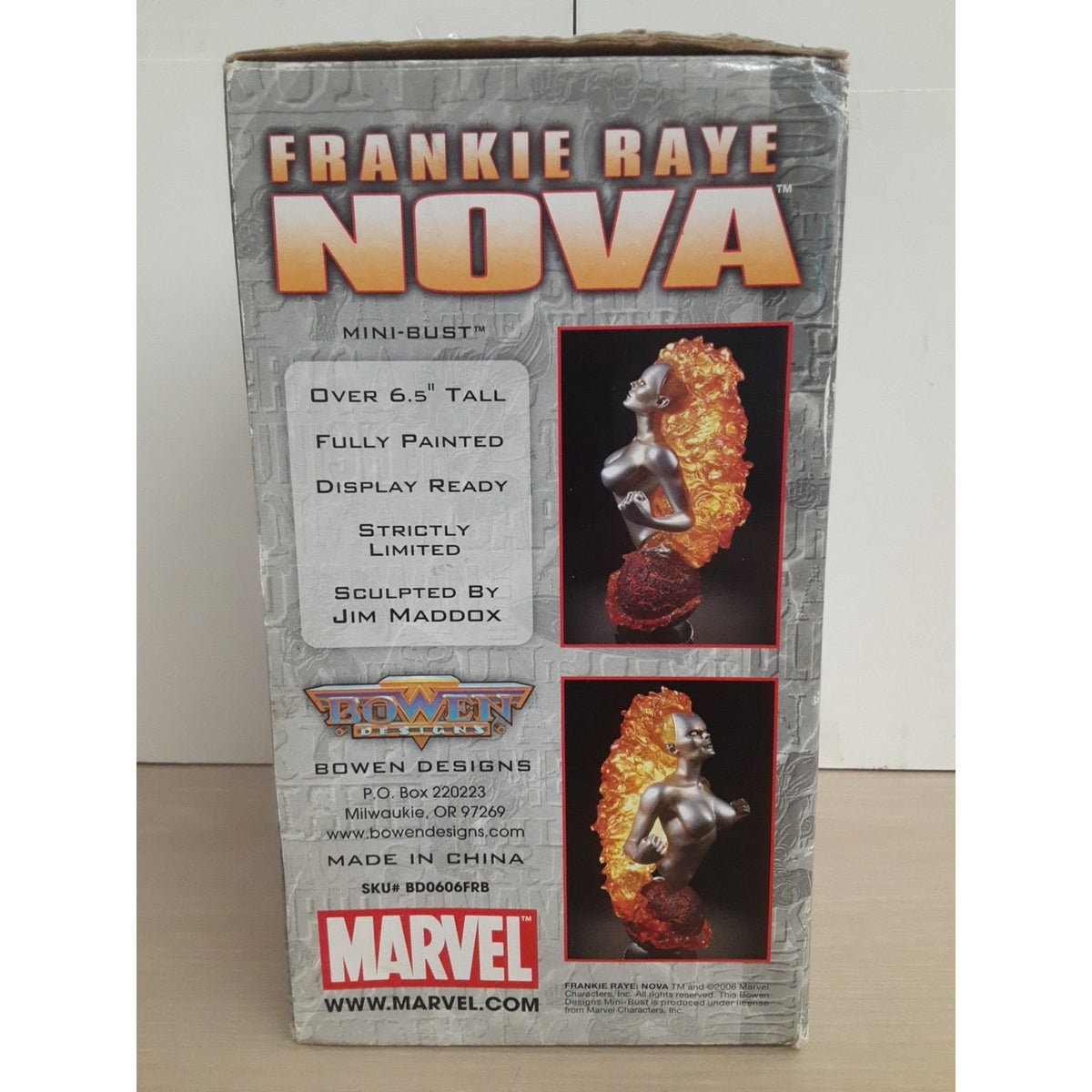 2006 Marvel Frankie Raye Nova Statue from Fantastic Four