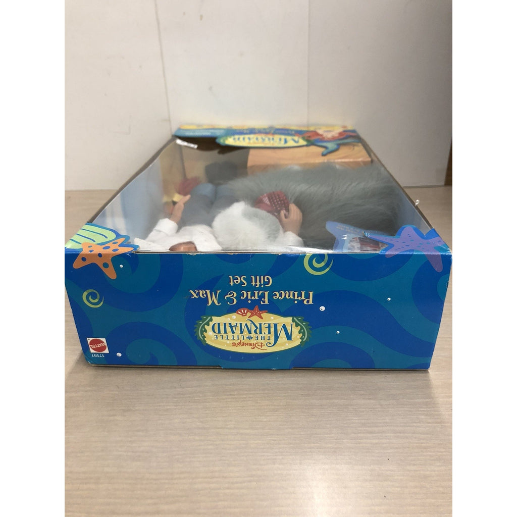 Mattel VTG 1997 Disney's The Little Mermaid Prince Eric and Max Gift Set New