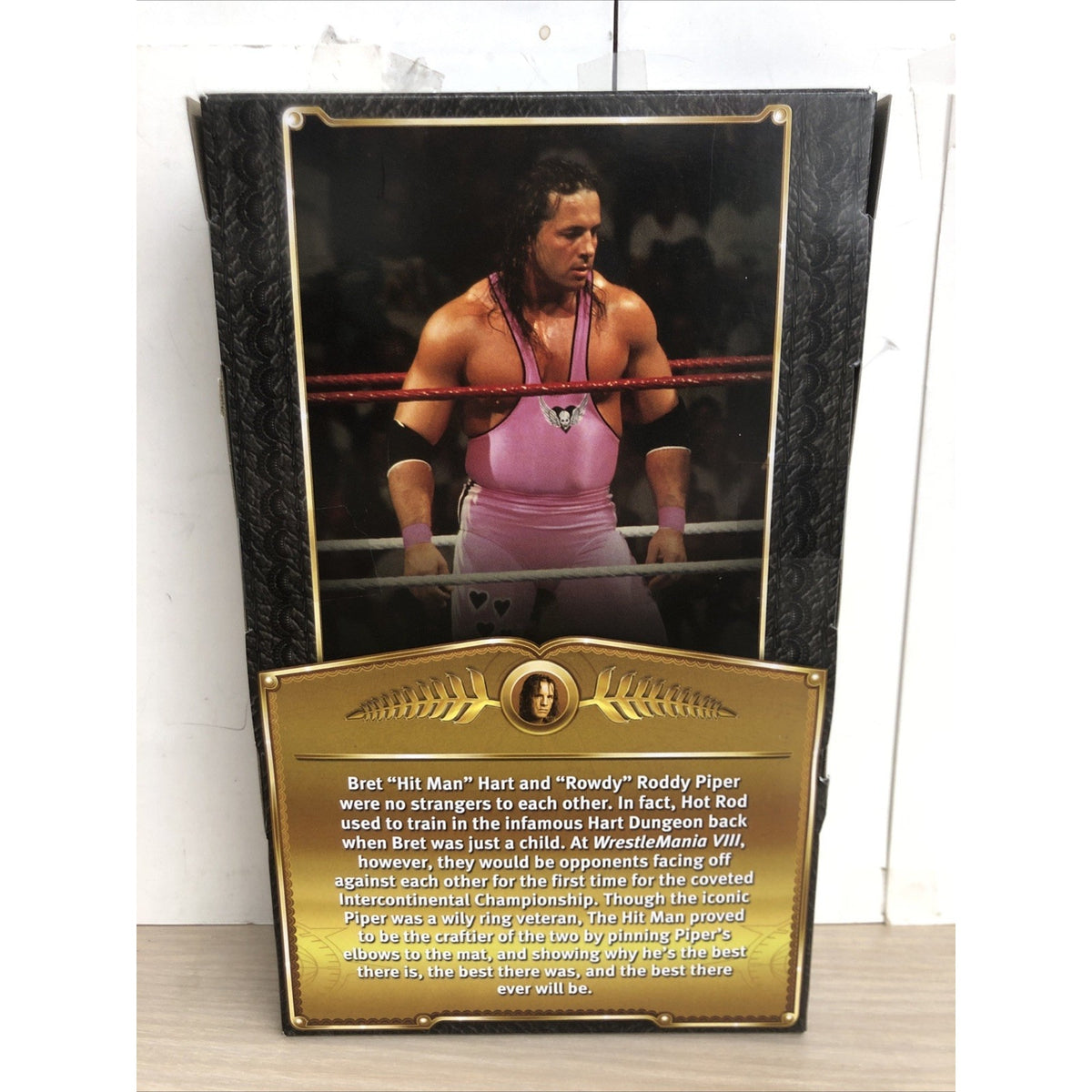 WWE Defining Moments Bret Hit Man Hart Ringside Exclusive
