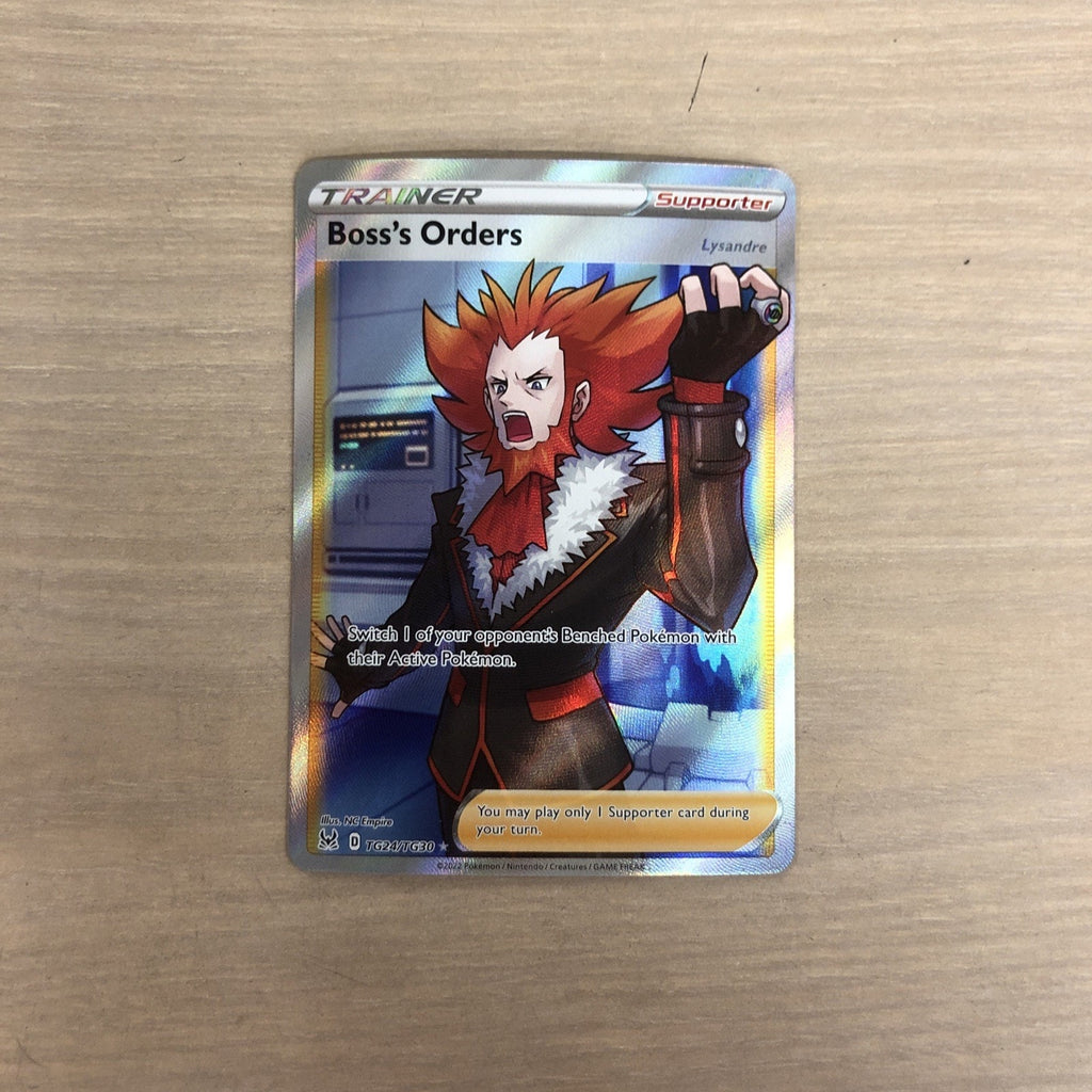 Boss's Orders TG24/TG30 Swsh11: Lost Origin Trainer Gallery Holo