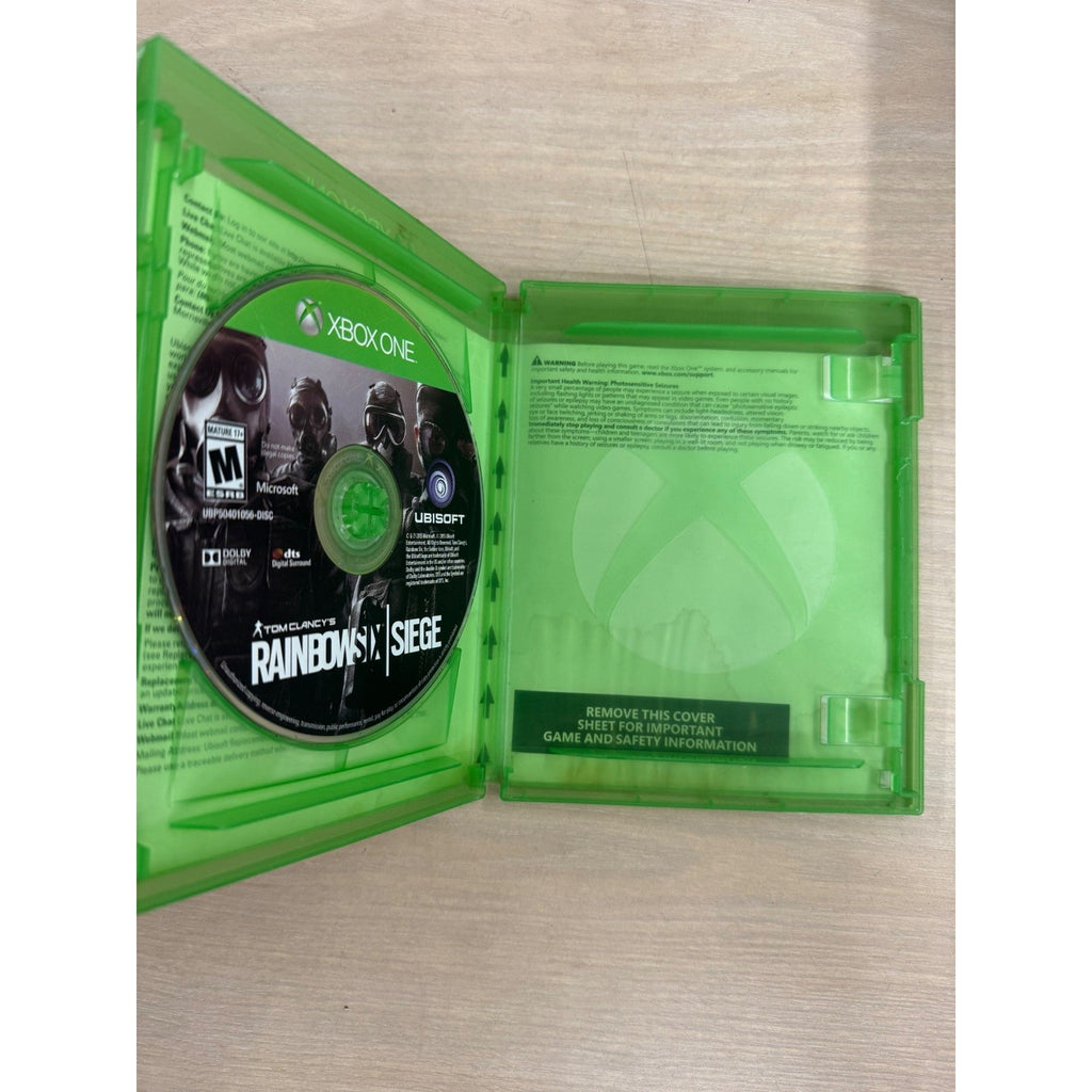 Tom Clancy's Rainbow Six Siege Xbox One Video Game Multiplayer Tactical