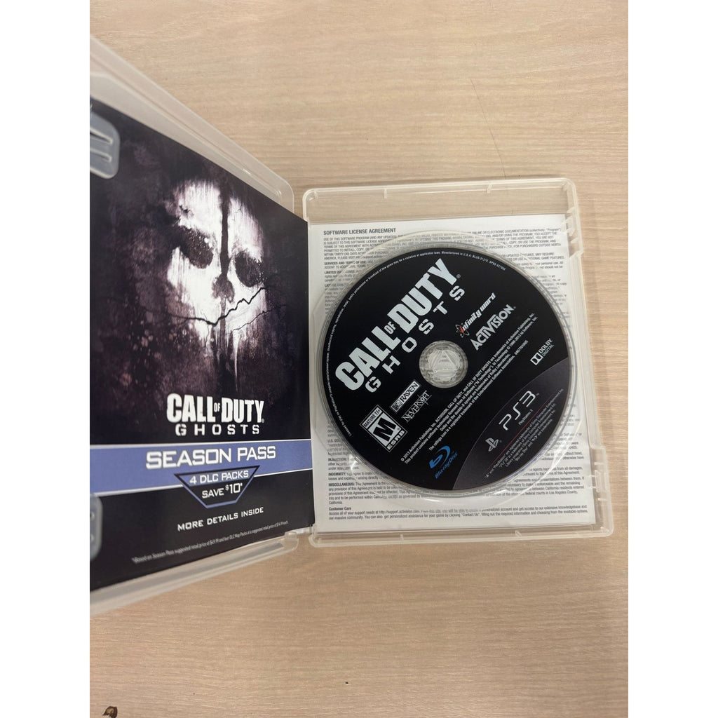 Call of Duty: Ghosts PS3 PlayStation 3 Video Game Multiplayer FPS