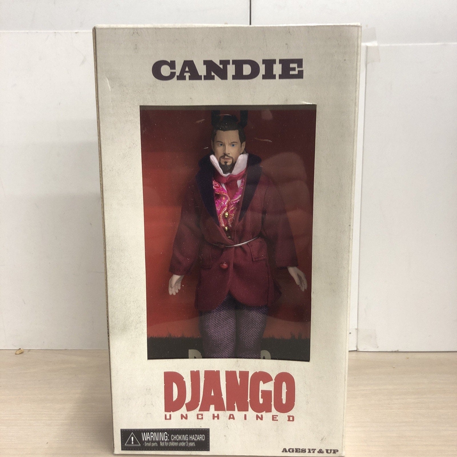 Django Unchained 8" Action Figure - Candie -NECA Reel Toy -2012 NIB RARE
