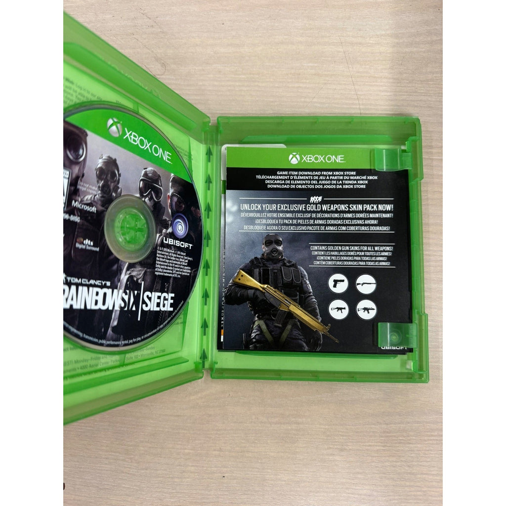 Tom Clancy's Rainbow Six Siege Xbox One w/ 2 Free Games + Gold Skin Pack