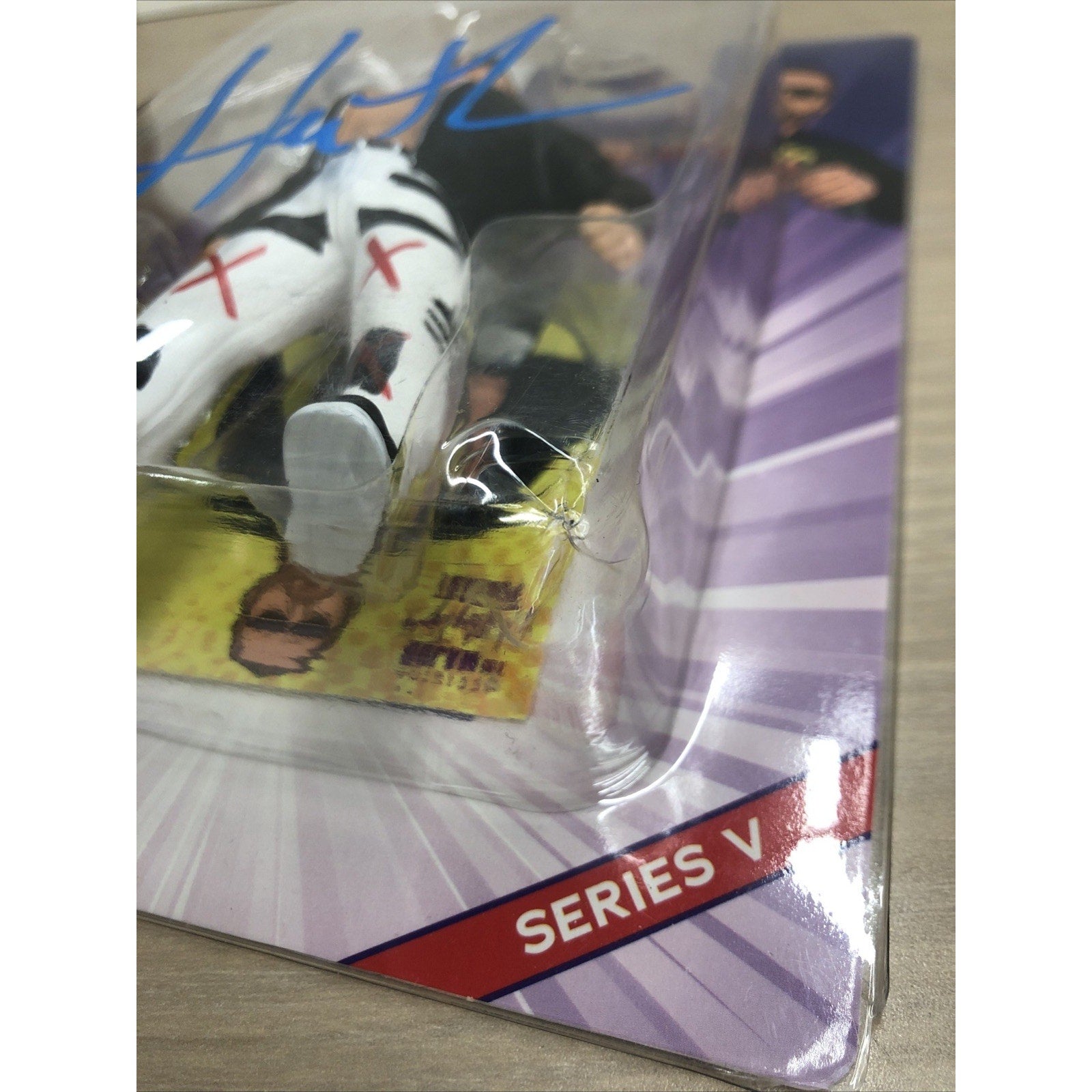 Signed Heath Major Wrestling Figure Podcast Bendies Autographed WWE Series 5
