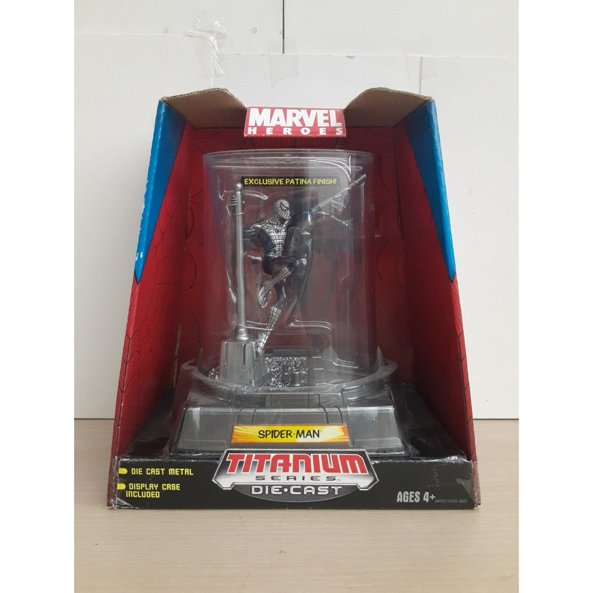 Marvel Titanium Series Die-Cast Spider-Man Action Figure Hasbro
