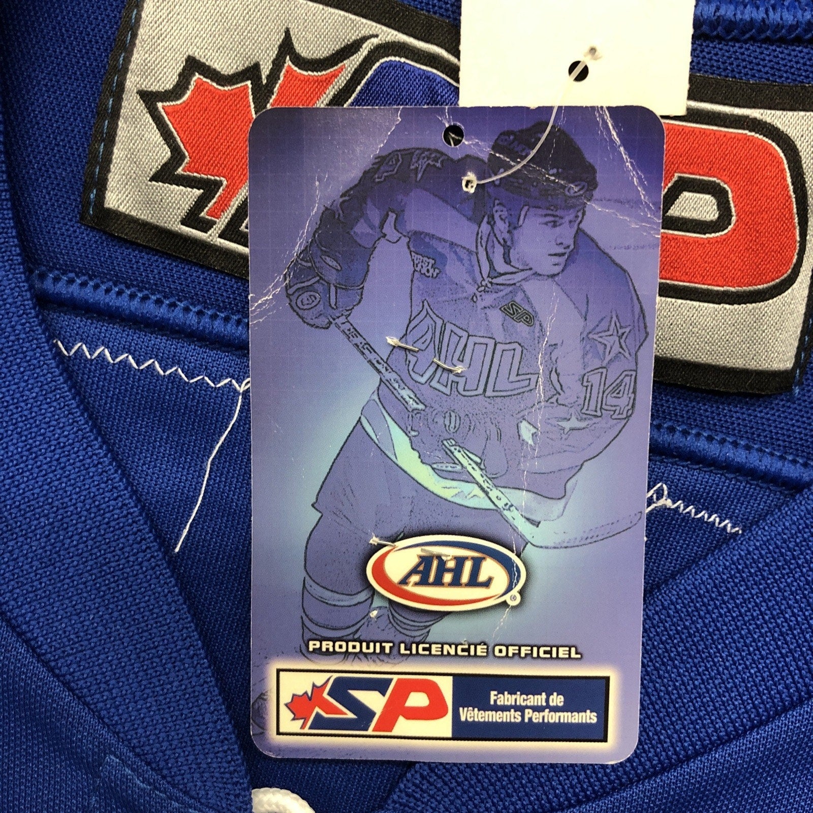 Giroux Signed Hartford Wolf Pack AHL Jersey #16 Auto New York Rangers Affiliate