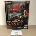 KANE WWE - SH FIGUARTS BANDAI FIGURE BIG RED MONSTER AUTOGRAPH SIGNED PSA COA