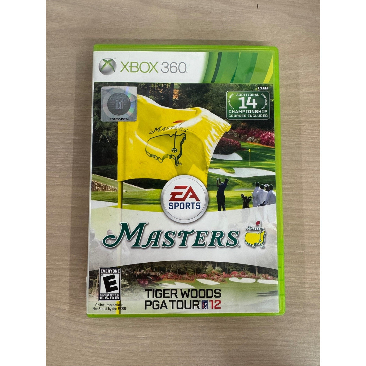 Tiger Woods PGA Tour 12: The Masters Xbox 360 Video Game Golf Multiplayer