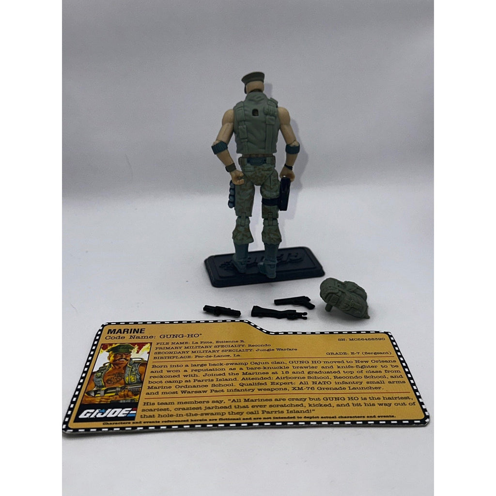 Hasbro GI Joe Gung-Ho 3.75 Inch Action Figure Jungle Warfare Accessories