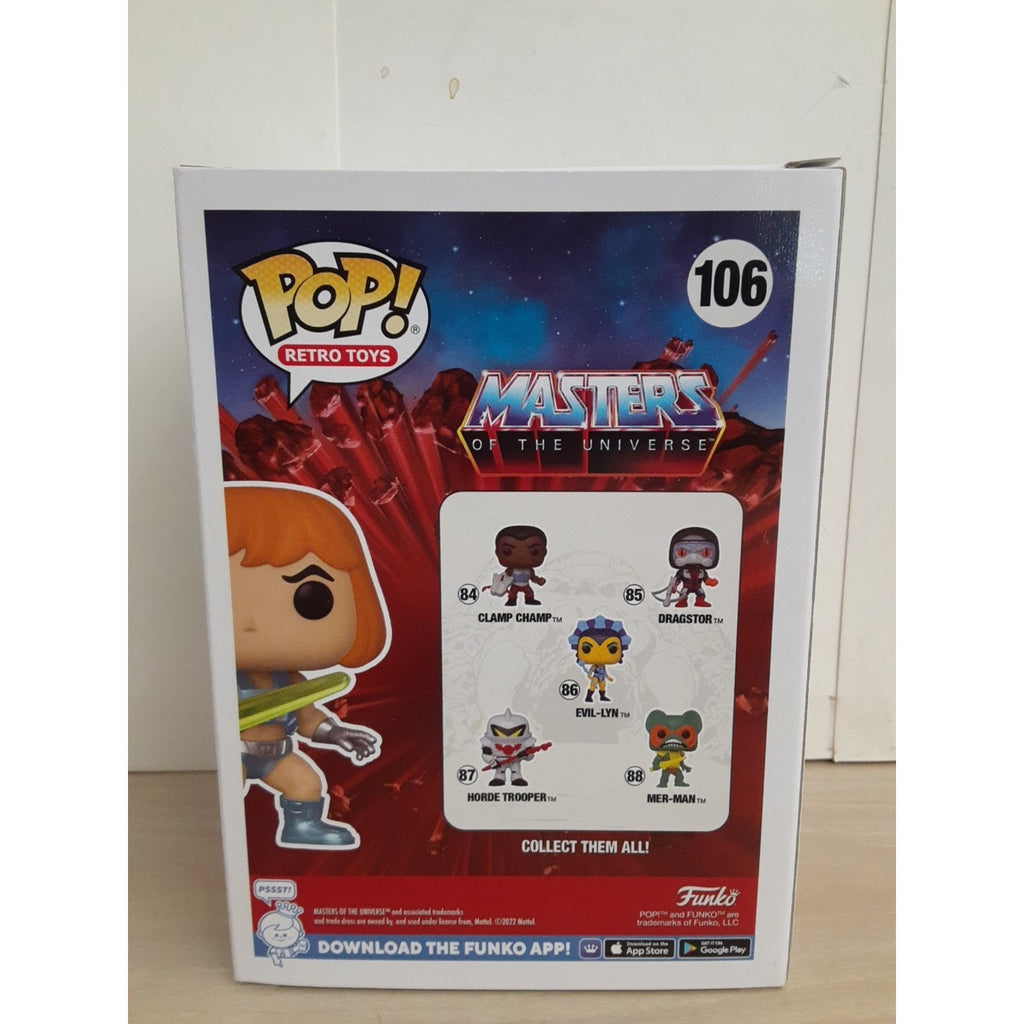 Pop! He-Man 2022 SDCC Toy Tokyo Exclusive #106