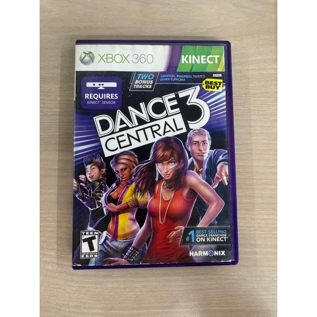 Dance Central 3 Xbox 360 Video Game Kinect Required NTSC