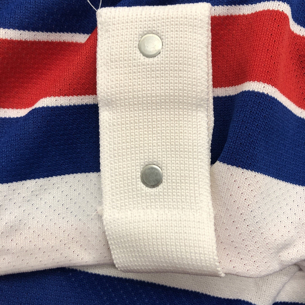Hlavac Signed New York Rangers CCM Authentic On-Ice Jersey #27 Auto 75th Patch