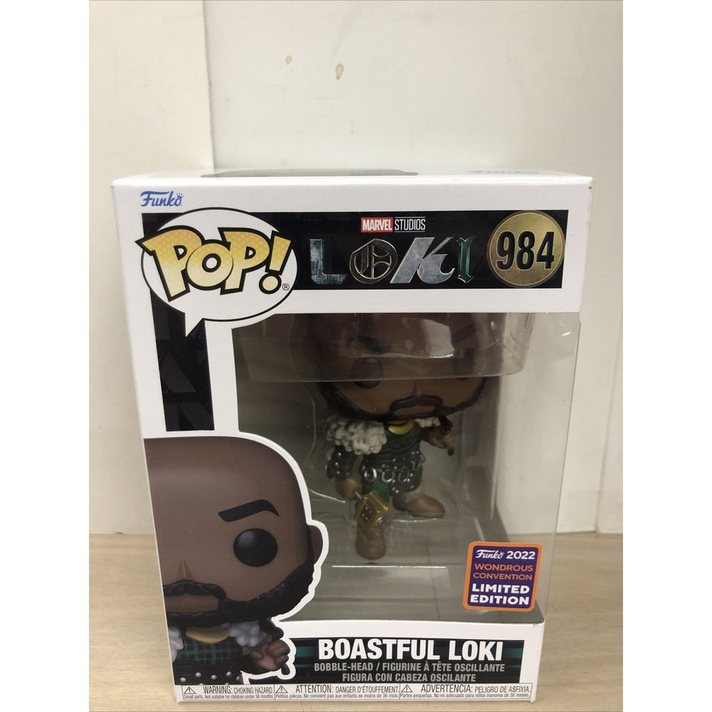 Pop! Boastful Loki Target WonderCon Funko Exclusive #984