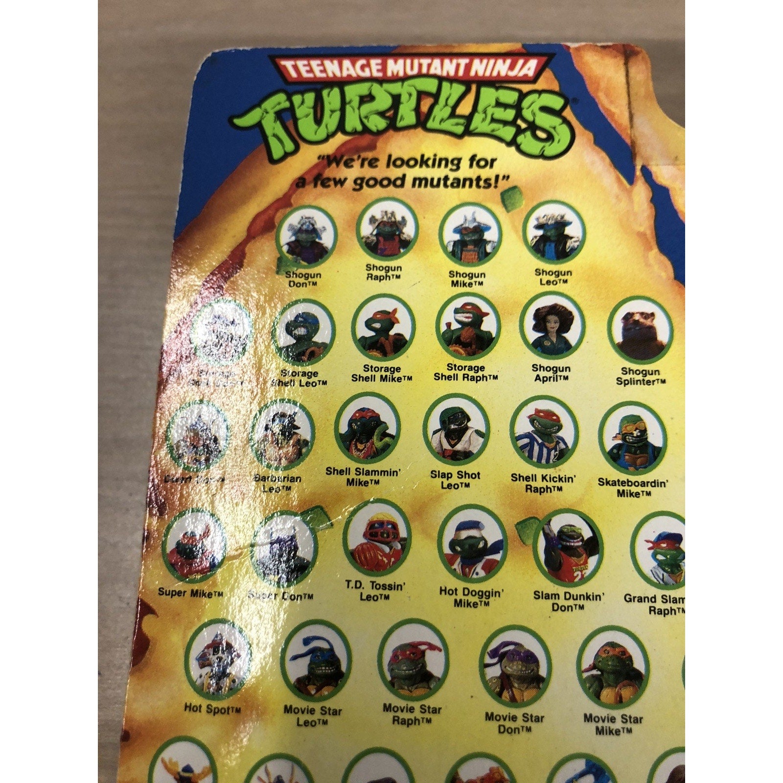 1995 Shogun Teenage Mutant Ninja Turtles TMNT Shogun Donatello Action Figure Don