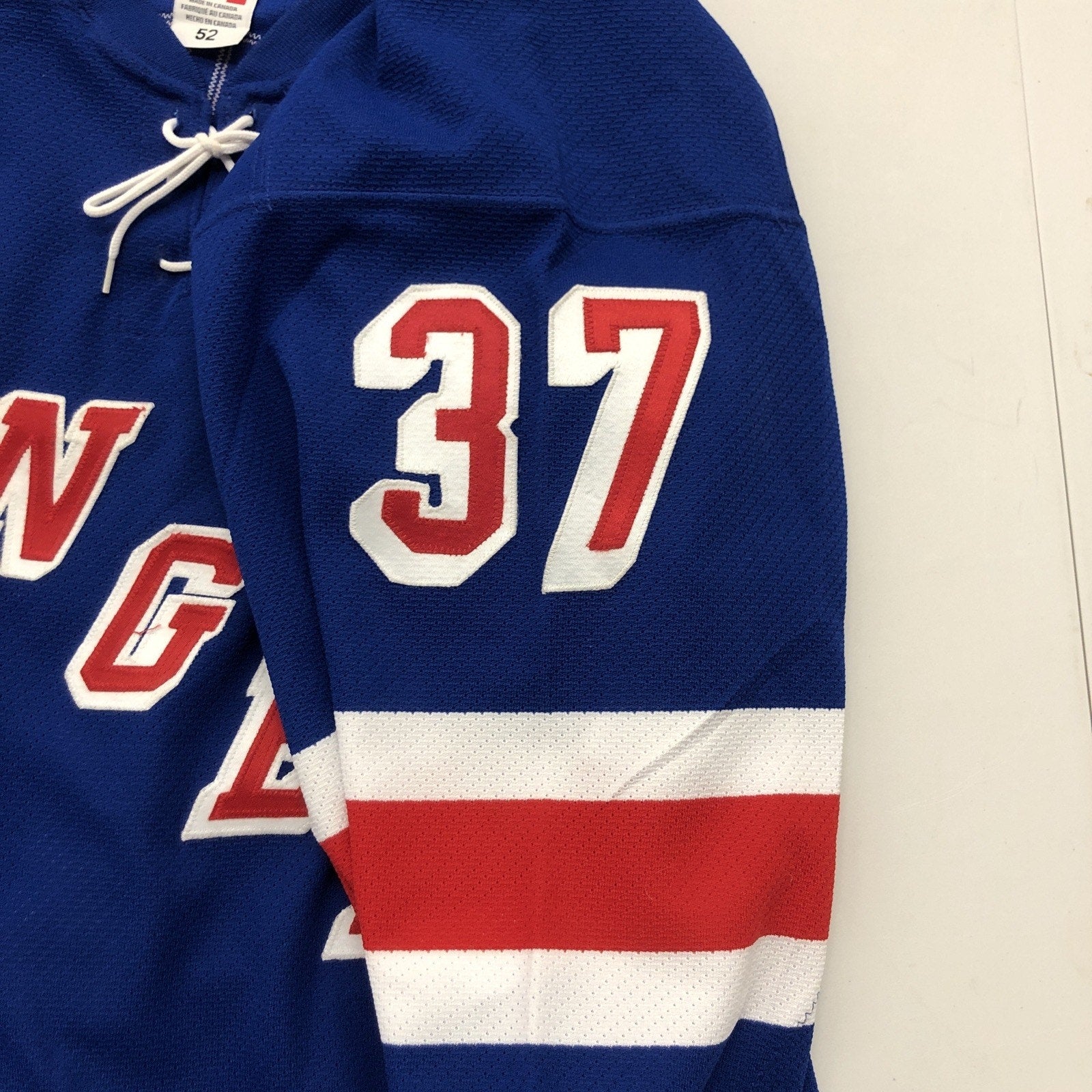 Jan Hlavac Signed New York Rangers KOHO Authentic On-Ice Jersey #37 Auto