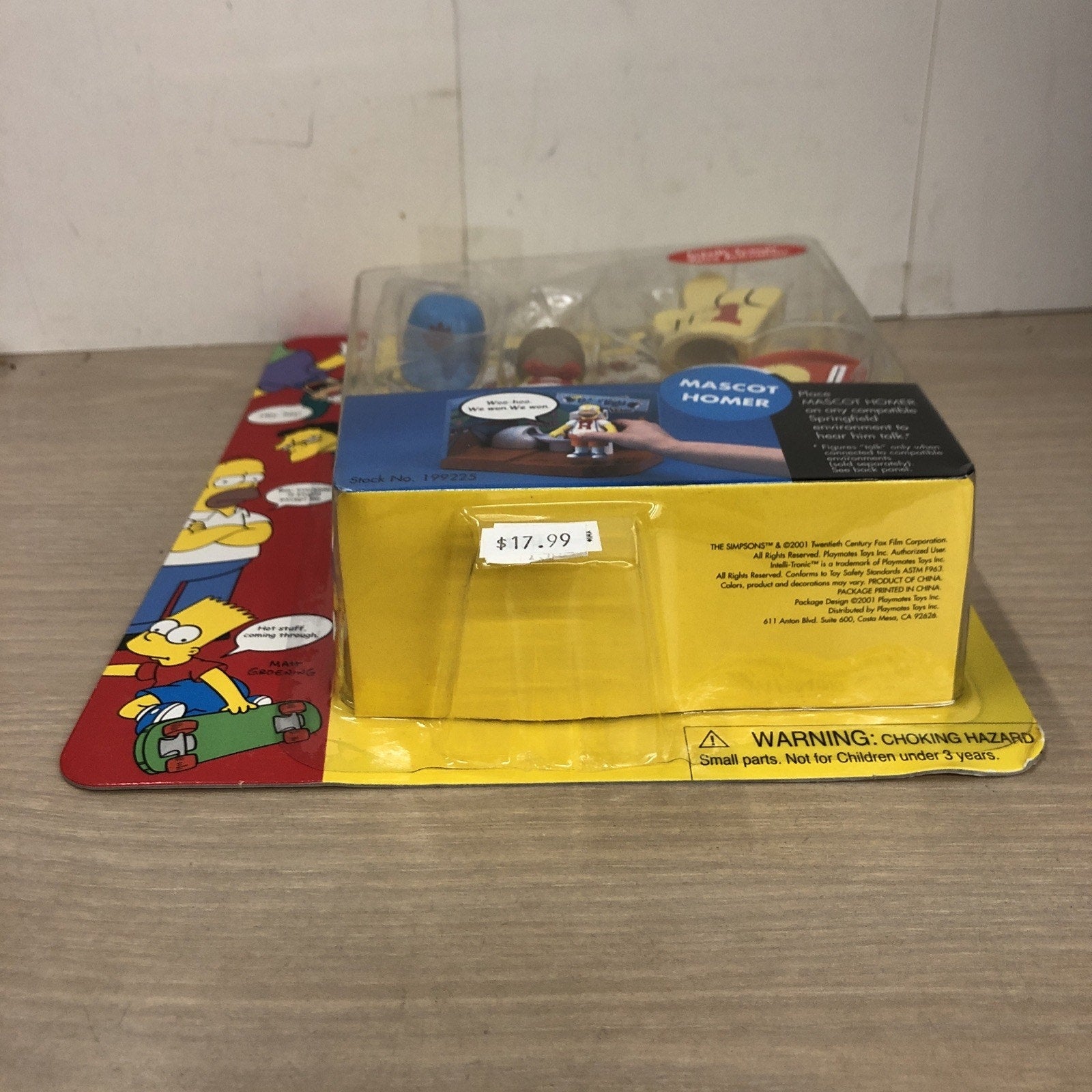 The Simpsons World Of Springfield Mascot Homer Action Figure Playmates